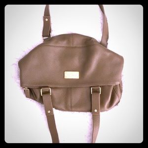 L.L. Bean Pebbled Leather Tote Bag